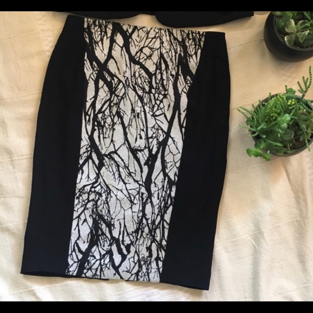 Branch Pencil Skirt